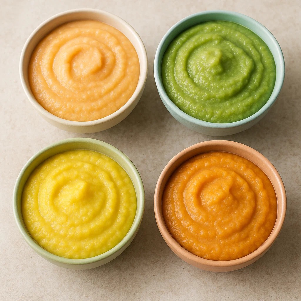 Verduras cremosas
